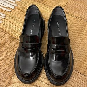 Brand new black loafers